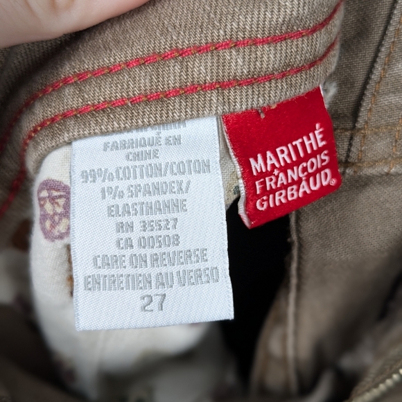 Vintage Deadstock Y2K Marithe Francois Girbaud Jeans Womens Bootcut Low Rise 27 - Picture 15 of 15